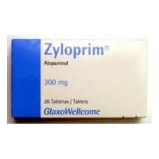 Zyloprim 300mg 60 Tabs, Allopurinol